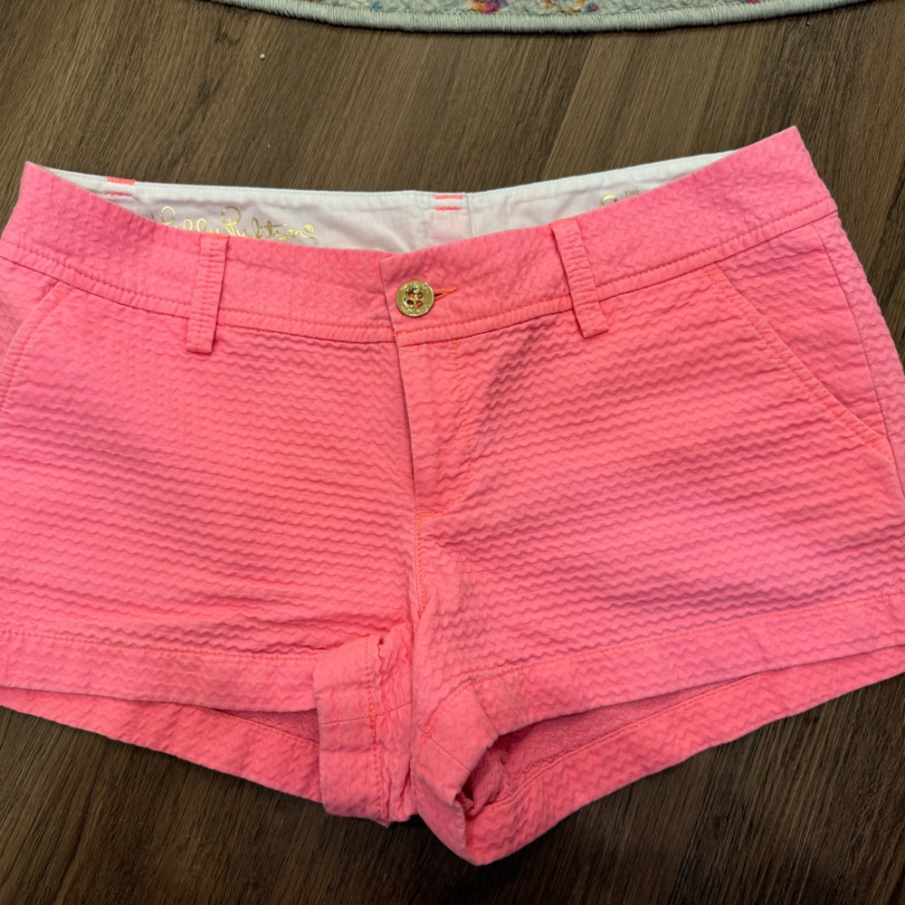 Lily Pulitzer pink shorts